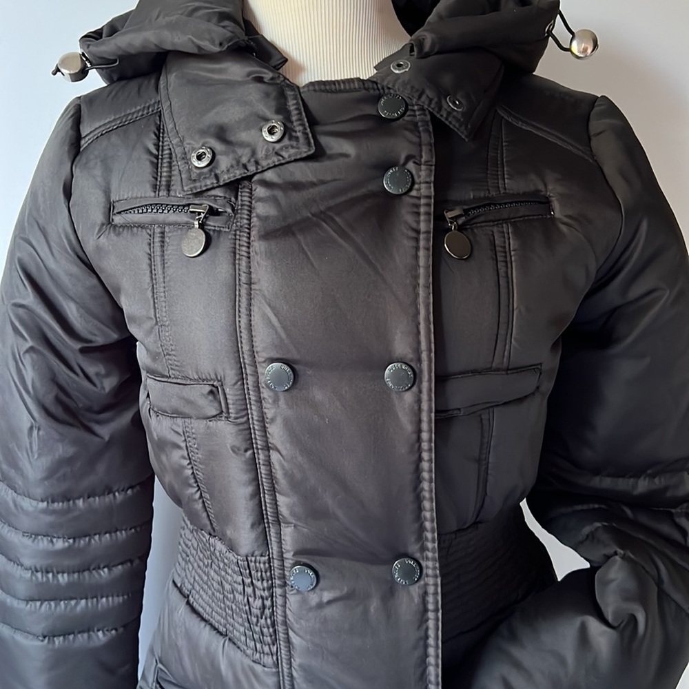 Dollhouse Coat Black Jacket Hoodie New XS - Picture 10 of 16